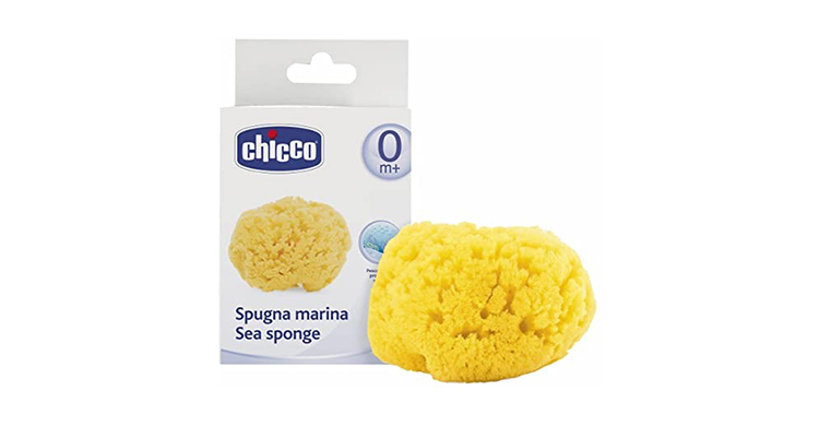 Chicco - igiene sicura spugna marina neonato grande